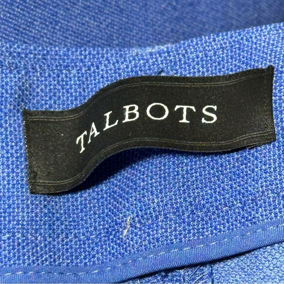 Talbots Blue Hampshire Ankle Pants Size 24 - Picture 16 of 16